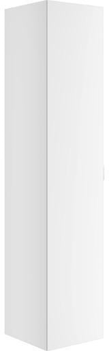 KEUCO Edition 11 Art Hochschrank mit Steckdose, 1-türig, links, 400 x 1800 x 360 mm, blue satin/Glas blue satin