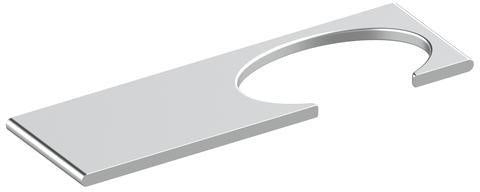 KEUCO Edition 400 Gehstockhalter silber-eloxiert – Elegante Wandhalterung für Gehstöcke