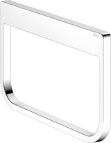 KEUCO Collection Moll Handtuchring 12721, verchromt, softcube-Design, Wandmontage