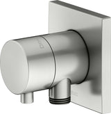 KEUCO IXMO Comfort Absperrventil Unterputz DN15 rund Messing gebürstet 59541