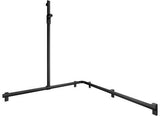 KEUCO AXESS Duschhandlauf 850 mm rechts mit Brausestange, silber-eloxiert