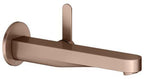 rund Wandmontage, 225 mm, Rotgold gebürstet
