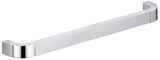 KEUCO Edition 300 Badetuchhalter 600 mm verchromt – eckiges Design, Wandmontage