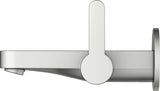 KEUCO IXMO Einhebel-Waschtischmischer Unterputz Wandmontage 187 mm Messing gebürstet
