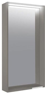 KEUCO X-Line Lichtspiegel 460x850mm anthrazit – LED, Touch-Sensor, A++