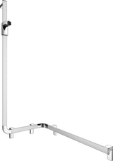 KEUCO AXESS Duschhandlauf 550/531/1301 mm mit Brausestange rechts, silber-eloxiert