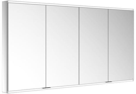 KEUCO Royal Modular 2.0 Spiegelschrank 1800 mm, beleuchtet, silber-eloxiert, Wandvorbau