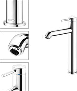 KEUCO IXMO Pure Einhebel-Waschtischmischer 210 mm ohne Ablaufgarnitur, verchromt