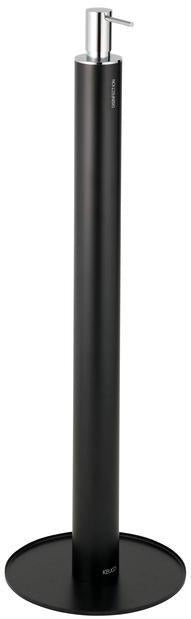 Keuco Desinfektionsmittelspender silber-eloxiert – Standmodell 750 ml mit Pumpe