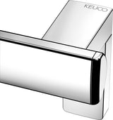 KEUCO AXESS Winkelgriff 90° rechts 520/1090 mm verchromt – Barrierefreier Halt für Bad und WC