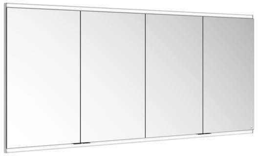 KEUCO Royal Modular 2.0 Spiegelschrank beleuchtet 1700 mm Wandeinbau silber-eloxiert