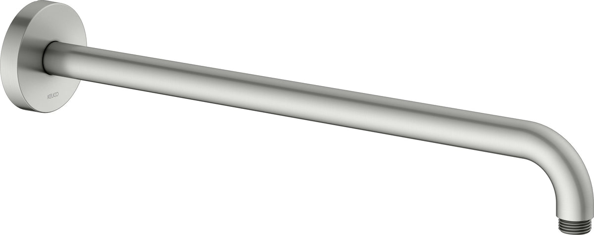 KEUCO Brausearm Elegance 51688, Wandanschluss, 300 mm, verchromt – Edles Design für Ihr Badezimmer