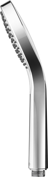 KEUCO IXMO_solo Handbrause 59580 verchromt – 1 Strahl, Eco Air, 100 mm