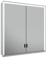 KEUCO Royal Lumos Spiegelschrank 700 mm mit Beleuchtung und Ablagefach, silber-eloxiert