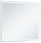 KEUCO Royal Lumos Lichtspiegel 700 x 650 mm, schwarz-eloxiert, LED-Beleuchtung