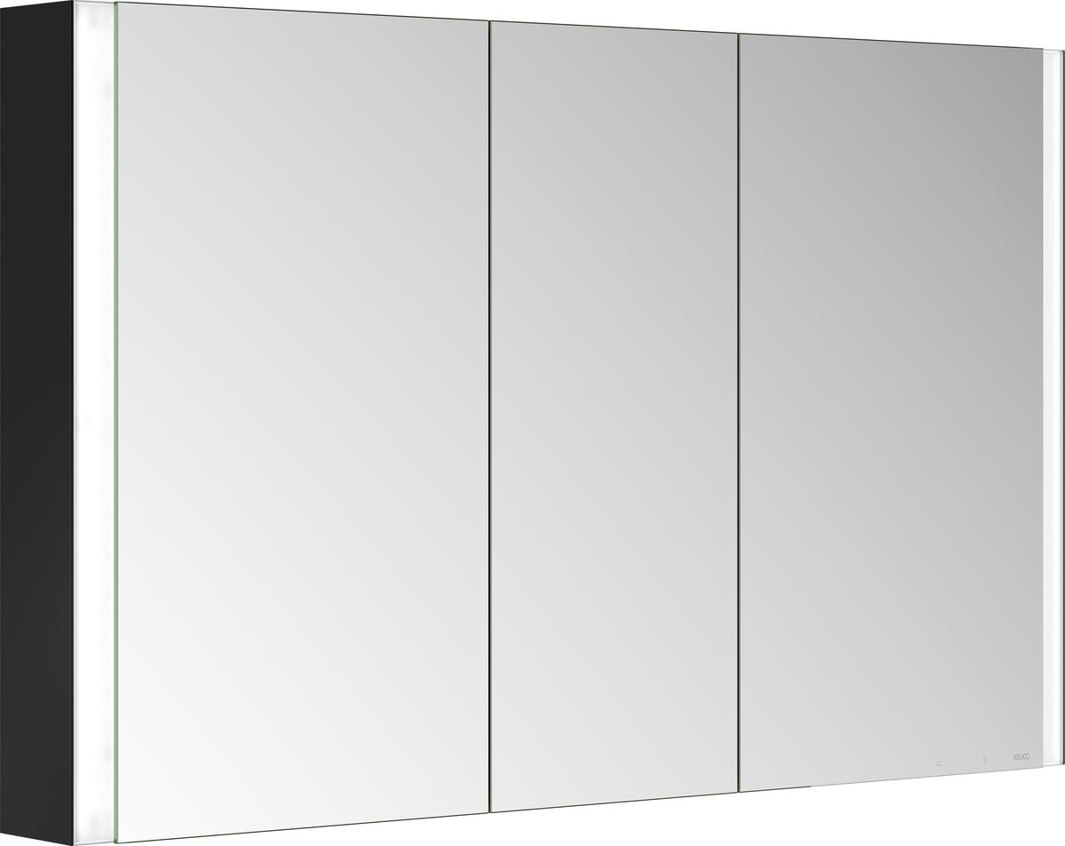 KEUCO SOMARIS Spiegelschrank 1200 mm verspiegelt – Wandvorbau mit 710 mm Höhe