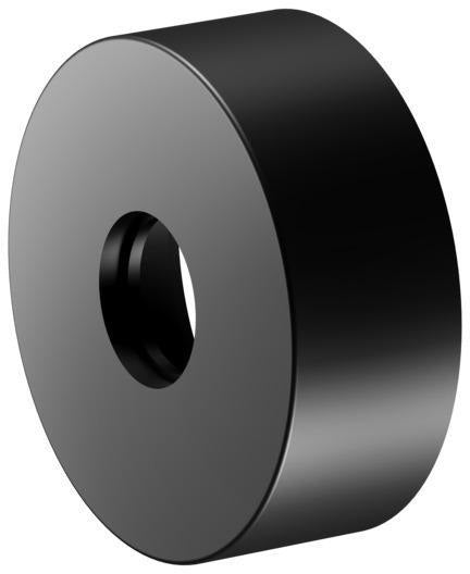 KEUCO IXMO Verlängerungs-Eckig für Wanneneinlauf/Schlauchanschluss, Höhe 25 mm, Schwarz Matt