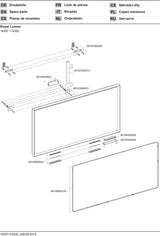 KEUCO Royal Lumos Lichtspiegel 700 x 650 mm, schwarz-eloxiert, LED-Beleuchtung