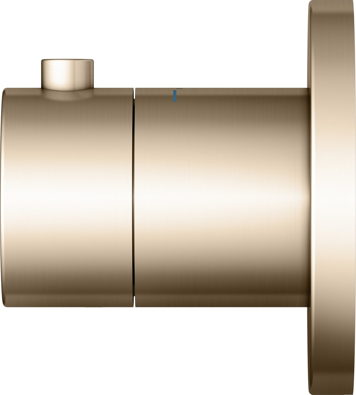 KEUCO IXMO Thermostatarmatur Unterputz rund verchromt – mit Sicherheitssperre bei 38 °C