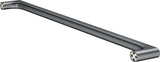 KEUCO Edition 400 Badetuchhalter 600 mm verchromt – eckiges Design von Tesseraux & Partner