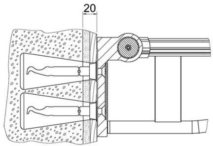 KEUCO Plan Care Befestigungsset 2 – Senkschrauben 10x80 V2A & Dübel UX12