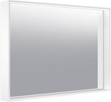 KEUCO X-Line Lichtspiegel 460x850mm anthrazit – LED, Touch-Sensor, A++