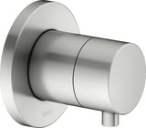 KEUCO IXMO Comfort 2-Wege Umstellventil Unterputz DN15 – Messing gebürstet, rund