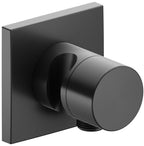 schwarzchrom gebürstet / eckig