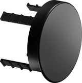 KEUCO Abdeckblende Armaturenzubehör 59949 für Rohrunterbrecher, rund, verchromt, 90 mm