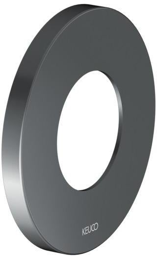KEUCO IXMO Wandrosette 59556, rund, 105 mm, verchromt – für Ab- und Umstellventile