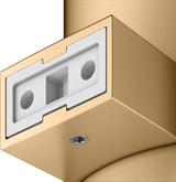 KEUCO Collection Moll Toilettenbürstengarnitur Wand verchromt/weiß – Wandmontage mit Deckel
