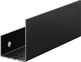 KEUCO Duschablage 24952 – Wandmontage, abnehmbar, 320x120x90 mm, schwarz matt