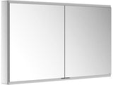 KEUCO Royal Modular 2.0 Spiegelschrank, unbeleuchtet, 600x700x120 mm, silber-eloxiert, 2 Türen, Steckdose & USB