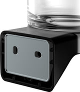 KEUCO Aveno Glashalter 14650 mit Echtkristall-Glas, verchromt – Zahnputzbecher-Halterung