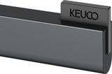 KEUCO Edition 400 Toilettenpapier-Rollenhalter offene Form verchromt, Wandmontage