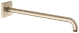 KEUCO Brausearm Edition 300, Wandanschluss, 300 mm, verchromt – Eckige Form, Metall