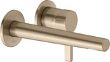 KEUCO Edition 400 Einhebel-Waschtischmischer Unterputz, Ausladung 197 mm, Bronze gebürstet