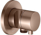 Comfort 59541,rund Schlauchanschl./Brauseh.Rotg. gebürstet