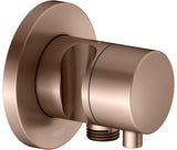 KEUCO IXMO Comfort Absperrventil Unterputz DN15 rund Messing gebürstet 59541