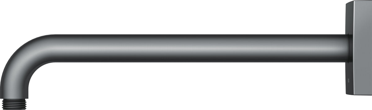 KEUCO Brausearm Edition 300, Wandanschluss, 300 mm, verchromt – Eckige Form, Metall