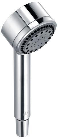 KEUCO Handbrause Plan blue verchromt – 3 Strahlarten, Antikalk-System, 9 l/min