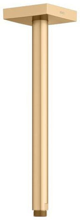 KEUCO Brausearm Edition 300 Deckenanschluss 100 mm verchromt – Eckige Form für moderne Duschen