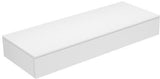 KEUCO Edition 400 Sideboard 1400 mm, 1 Auszug, anthrazit Strukturlack mit Glas-Abdeckplatte