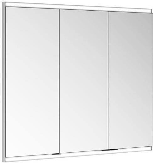 KEUCO Royal Modular 2.0 Spiegelschrank beleuchtet 900 mm, 2 Steckdosen, silber-eloxiert