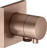 KEUCO IXMO Comfort Absperrventil Unterputz DN15 rund Messing gebürstet 59541
