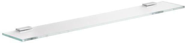 KEUCO Edition 400 Glasablage 1050 mm – Verchromte Wandablage mit Cristallinglas