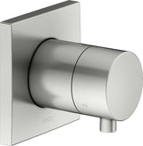 KEUCO IXMO Comfort 3-Wege Umstellventil rund Messing gebürstet