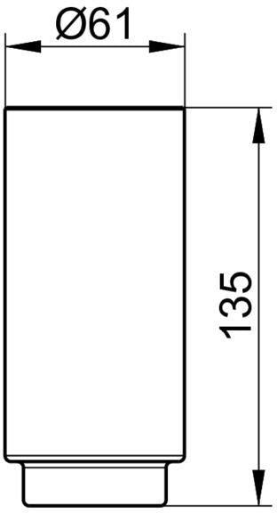 KEUCO Edition 400 Echtkristall-Zahnputzbecher – Klar, ohne Halter, 11550