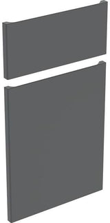 Geberit Renova Plan Schubladenfront & Tür Set für Seitenschrank, 70 cm, Nussbaum Hickory Hell