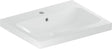 Geberit iCon Light Waschtisch 60x48cm mit Hahnloch und Überlauf in Weiß